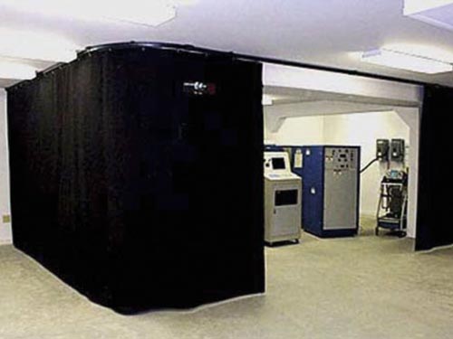 Laserschutzvorhänge