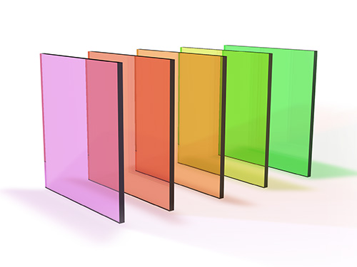 Colorful glass sales
